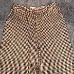 Brandy plaid tilden pants